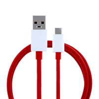 OnePlus - D301 - Dash Schnellladekabel / Datenkabel USB auf USB Typ C - 1m - Rot