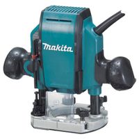 Makita RP0900 Planfräsmaschine 900 W 27000 U/min Klemmung, 900 W, Schwarz, Blau