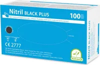 Medi-Inn Nitril black plus Einweghandschuhe schwarz puderfrei & latexfrei (Größe: L, 10 x 100 = 1000 Stück)