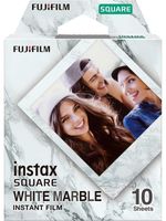 1 Fujifilm instax Square Film white marble