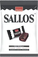Villosa Sallos Das Original Hartkaramellen mit Lakritzgeschmack 150g