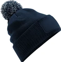 Beechfield - "Snowstar" Mütze für Herren/Damen Uni RW8795 (Einheitsgröße) (Dunkelblau/Hellgrau)