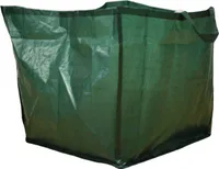 Zahradní pytel Toolland, čtvercový, polyester, zelený, 150 litrů