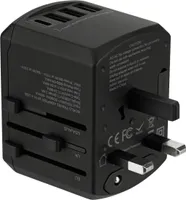 Universal Welt Reiseadapter mit USB-A USB-C - World to World
