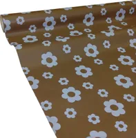 50m x 1,00m JUNOPAX® Papiertischdecke Blüte braun