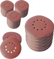 25 x KLETT Schleifscheiben Ø225mm Körnung P80 Schleifblätter mit 10 Loch Exzenter Schleifpapier Trockenbauschleifer Langhals Schleifgiraffe BOHRFUX