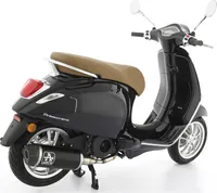 ARROW Slip-On-Auspuff urban dunkles Aluminium mit Endkappe für Piaggio Vespa Sprint 125 3v