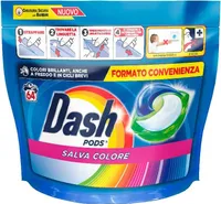 Lavatrice Ecodosi Colore 44pc Wäschekapseln - Dash