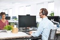 Logitech Wired Personal Video Collaboration - 3 MP - Full HD - 1,2x - 1080p - 30 fps - H.264