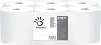 Papernet Handtuchrolle 416611 1lagig weiß 750Bl. 6 Rl./Pack.