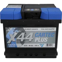 BSA Autobatterie 12V 44AH 390A/EN Starterbatterie ersetzt 45Ah 50Ah 46Ah  40Ah : : Auto & Motorrad
