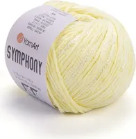 YarnArt Symphony Wolle Cytryna: 80% Baumwolle, 125m/50g, Glanz & Leichtigkeit