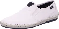Rieker Herren Halbschuhe Slipper B4551-81, Größe:44 EU, Farbe:Weiß
