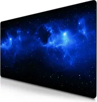 CSL Gaming Mauspad, XXXL 1200 x 600 x 3 mm Schreibtischunterlage extra groß, Abwaschbar, Space