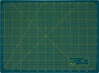 Schneidematte 3-lagig und selbstheilend grün schwarz 45x60cm A2