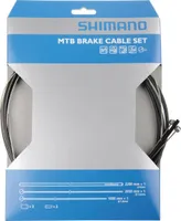 Shimano Bremszugset vorne & hinten MTB INOX schwarz