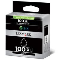 ORIGINAL Lexmark Tintenpatrone schwarz 100 XL 510 Seiten Rückgabe Tintenpatrone