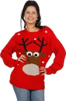 Weihnachtspulli Big Reindeer Uni