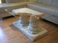 ANTIKES WOHNDESIGN Couchtisch AWD-CT-020 B:100cm H:42cm