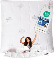 Premium Kopfkissen  80x80 Schlafkissen Kissen 100% Mikrofaser - Vegane Alternative zu Daunenkissen