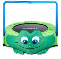 Žabka – mini trampolína pro děti – s rukojetí – 50 kg max – 91 cm – pro vnitřní i zahradní použití