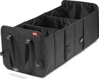Vario-Box  Kofferraumbox Faltbarer Auto-Organizer größenverstellbare Kofferraum-Tasche-Korb mit Klettbefestigung am Boden