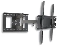 Techly Clamp - pre LCD displej - čierna - veľkosť obrazovky: 58,4-139,7 cm (23"-55")