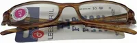Lesebrille Schwarz-Braun | Lesestärke 1,00