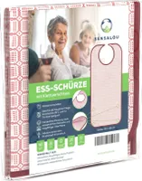 Sensalou Erwachsenen Lätzchen Ess-Schürze Klecker-Latz mit Klettverschluss