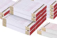 Zollstock Metrie Perfekt 10 - 2m weiß 100 Stück