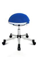 Topstar Fitness Hocker "Sitness Half Ball" blau