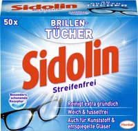Sidolin utierky na čistenie okuliarov extra jemné 100 kusov 2-pack