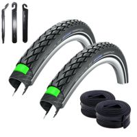 2x Schwalbe Marathon E-Plus Reifen HS498 40-622 700x38 28x1,50 E-Bike