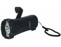 POWERplus Shark Dynamo | vodotesná (10m) LED dynamo baterka s USB batériou
