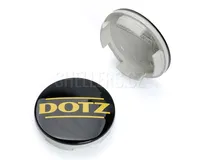 Středová krytka alu kola Ø 56/60 mm, Dotz ZO7040B, plast, s logem, černé