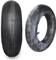 Reifen mit Rillenprofil 480/400-8 inkl. Schlauch passend für BERG & Dino Gokart