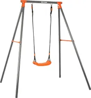 KETTLER Einzelschaukel SINGLE Grau/Orange