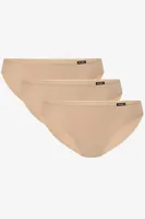 3 PACK Nohavičky 3BLP-602 Béžová XL