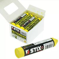 12 St. STIX Premium Reifenkreide Fettkreide Gelb Reifenkennzeichnung Marker