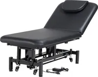 SucceBuy Elektrische Massageliege , höhenverstellbar 0-45°, Rückenlehne