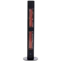 SUNRED® Standheizstrahler Valencia Dark Lounge Black 3000W