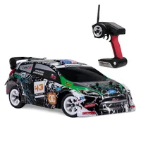 Wltoys K989 RC Auto Ferngesteuertes Rennwagen mit 2 Batterie, 1:28 2,4G 4WD Gebürstet RC Auto Legierung Chassis Fahrzeuge RTR Modell