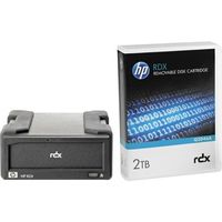 Hewlett Packard Enterprise RDX 2TB USB3.0 External Disk Backup System, Tape drive, USB 3.2 Gen 1 (3.1 Gen 1), 2:1, RDX, 2000 GB, 4000 GB