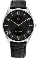 Tommy Hilfiger Herren Becker-Uhr, Schwarz