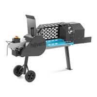 štiepačka dreva hillvert - štiepací výkon 8 ton - 1050 W - Ø 50 - 280 mm
