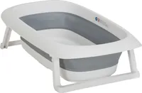 Puck Faltbare Badewanne M Weiß / Grau