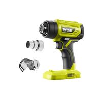 RYOBI Akku-Heißluftpistole R18HG-0 Heißluftföhn, Heißluftgebläse, bis 470°C, Luftstrom 170l/min, 18V