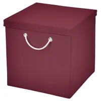 5 STÜCK 32 x 32 x 32 Aufbewahrungsbox Deckel Korb Einschubkorb Faltbox Box  Boxen