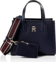 Tommy Hilfiger Fantastic Damen Handtasche 24X19X12cm Blau Farbe: Blau, Größe: UNI