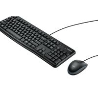 Logitech Desktop Set MK120 kabelgebunden schwarz